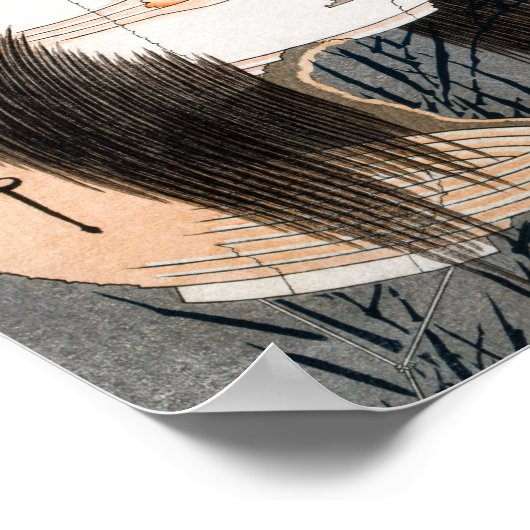 De lantaarngeest, Oiwa (1831) Poster (Hoek)