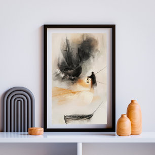 De lantaarnhouder poster