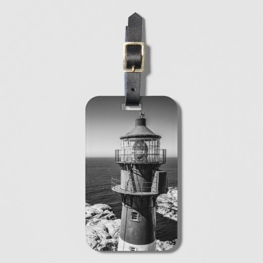 De lantaarnkamer van een vuurtoren | Bømlo Noorweg Bagagelabel (Voorkant (verticaal))