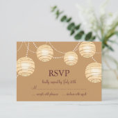 De Lantaarns RSVP van de Partij van de marsala (Staand voorkant)