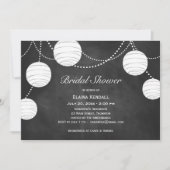 De Lantaarns van de partij op de Uitnodiging van d (Voorkant)