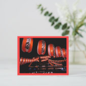 De Lantaarns van Matsuri Briefkaart (Staand voorkant)