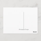 De Lantaarns van Matsuri Briefkaart (Achterkant)