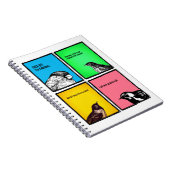 De laptop (maar met minder zoenen en meer vogels) notitieboek (Rechterzijde)