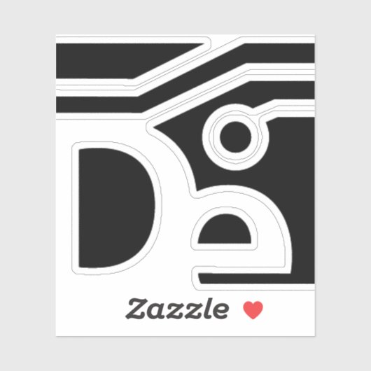 DE Laptop Sticker (Vel)