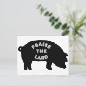 De Lard verheffen Briefkaart (Staand voorkant)