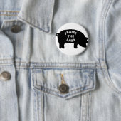 De Lard verheffen Ronde Button 5,7 Cm (In situ)