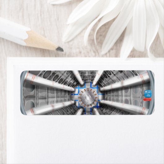 De Large Hadron Collider Etiket (Insitu)