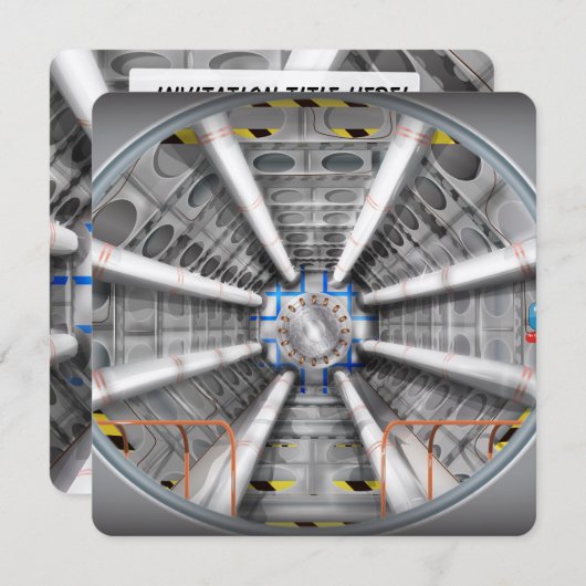 De Large Hadron Collider Kaart (Voorkant / Achterkant)