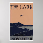 "De Lark" Florence Lundbord Abstract Poster (Voorkant)