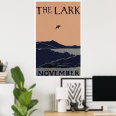 "De Lark" Florence Lundbord Abstract Poster (Thuiskantoor)