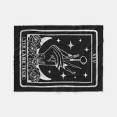  De Lash Tech Tarot Kaart De Lash Tech, S Fleece Deken (Voorkant (Horizontaal))