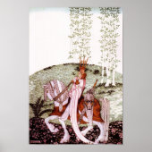 De Lassie en haar Godmoeder Fine Art Print (Voorkant)