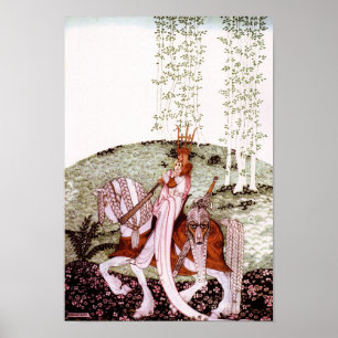 De Lassie en haar Godmoeder Fine Art Print