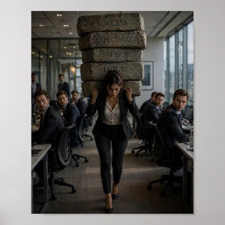 De Last Die Ze Draagt Poster