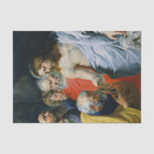 De last van Christus aan Petrus door Peter Paul Ru Tissuepapier