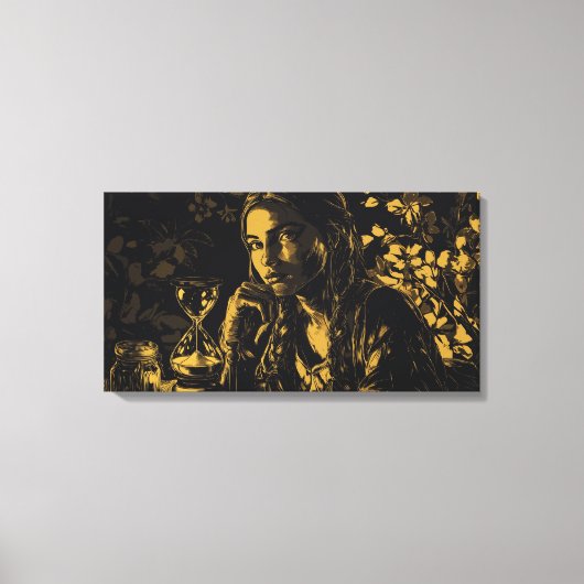 De last van de tijd kipper canvas afdruk (Voorkant)