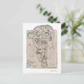 De last van het zelf feestdagenkaart (Staand voorkant)