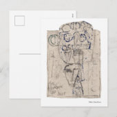 De last van het zelf feestdagenkaart (Voorkant / Achterkant)