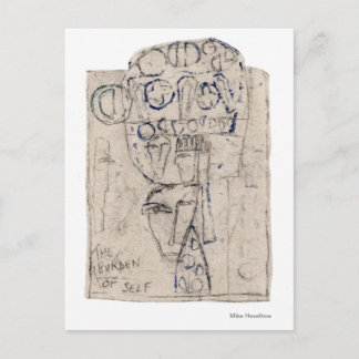 De last van het zelf feestdagenkaart