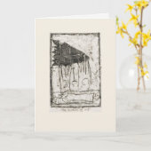 De last van het zelf kaart (Gele Bloem)