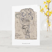 De last van het zelf - kaart (Gele Bloem)