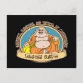 De lasterende Boeddha Briefkaart (Voorkant)
