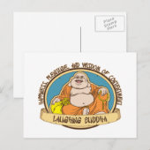 De lasterende Boeddha Briefkaart (Voorkant / Achterkant)