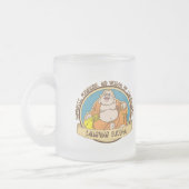 De lasterende Boeddha Matglas Koffiemok (Links)