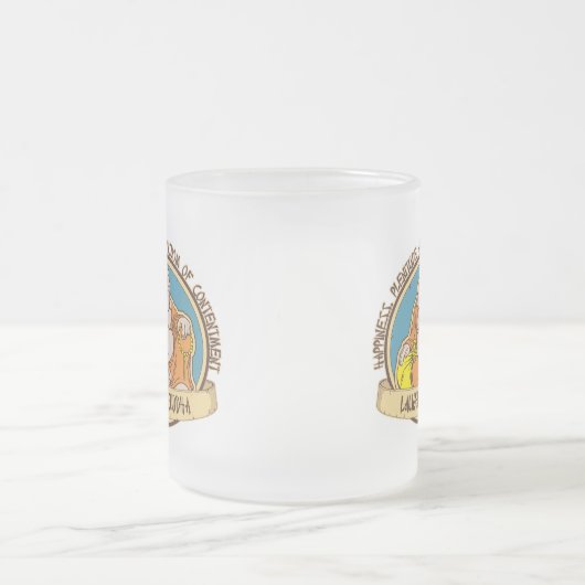 De lasterende Boeddha Matglas Koffiemok (Center)