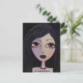 De lasterlijke zigeuners briefkaart (Staand voorkant)