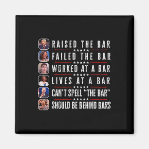 De lat hoger gelegd Harris faalde grappige Trump P Magneet