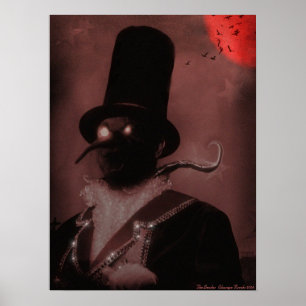 De lat van de Leader drukt Poster