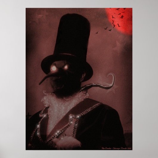 De lat van de Leader drukt Poster (Voorkant)