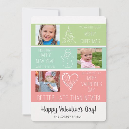 De late Grappige Kaart van Valentijn van (Voorkant)