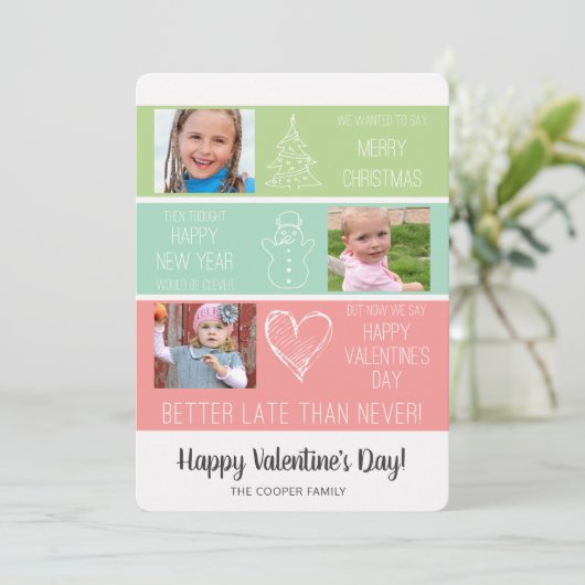 De late Grappige Kaart van Valentijn van (Staand voorkant)