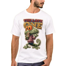 De Late Grappige Kameleon Borduurpatch