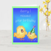 De late Kaart van de Verjaardag (Gele Bloem)