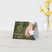 De late kaart van het Moederdag * (Gele Bloem)