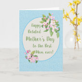 De late Kaart van het Moederdag, de Bloesem van (Gele Bloem)