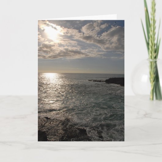 De late namiddag in Waianae Kaart (Voorkant)