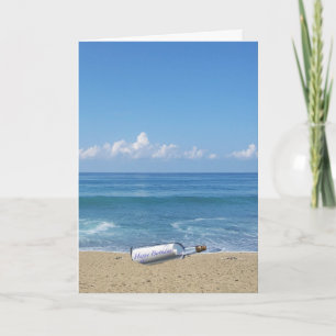 De late Wensen van de Verjaardag Kaart