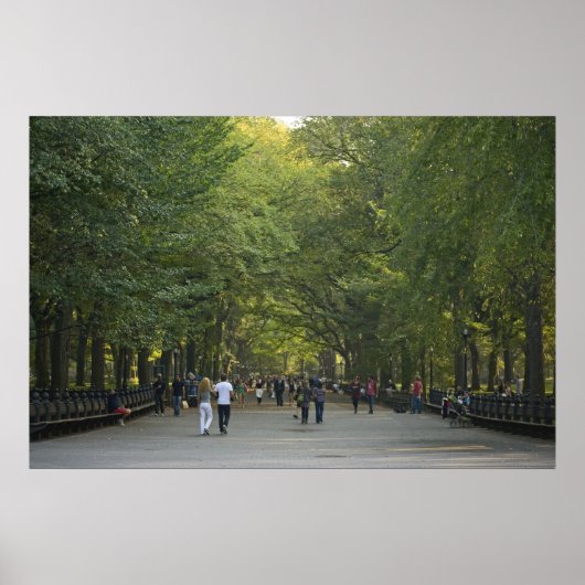 De late zomer van de Mall Poster (Voorkant)