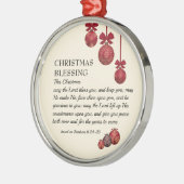 DE LATERBLOEK U | Aantal 6 | CHRISTMAS Metalen Ornament (Links)