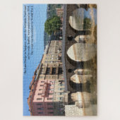 De Latijnse brug Sarajevo Bosnië Groot Legpuzzel (Verticaal)