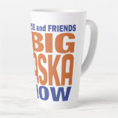 De Latte Mok van het Show Big Alaska (Rechterhoek)