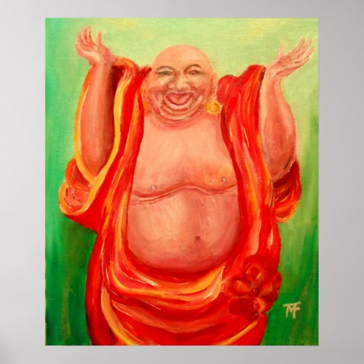 De Laughing Buddha - Poster (Voorkant)