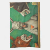 De Laughing Donkeys Theedoek (Verticaal)