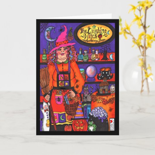 De Laughing Witch Apothecary Kaart (Gele Bloem)