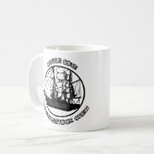 De Laughingstock Crew Koffiemok (Voorkant links)